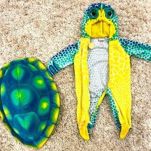 0-3 month Anne Geddes baby turtle Halloween costume
